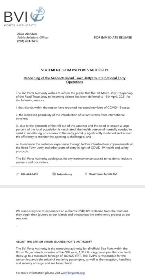 Attached picture BVI Ports Authority Announcement.jpg